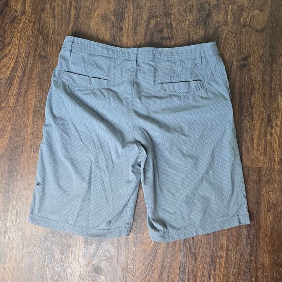 Lululemon Men's Kahuna Shorts - Grey Graph - Size 38 - Picture 5 of 6